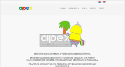 Desktop Screenshot of logoped-apex.hr